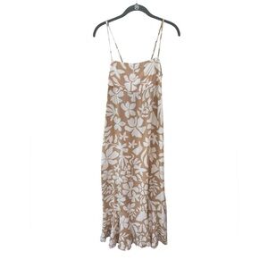 Abel the label Floral Spaghetti Strap Maxi Dress size XS
